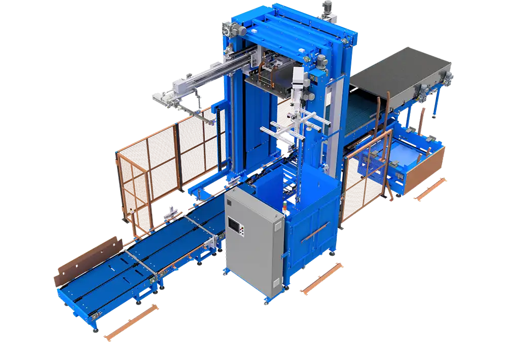 Low Level Empty Bottle Depalletizer Machine