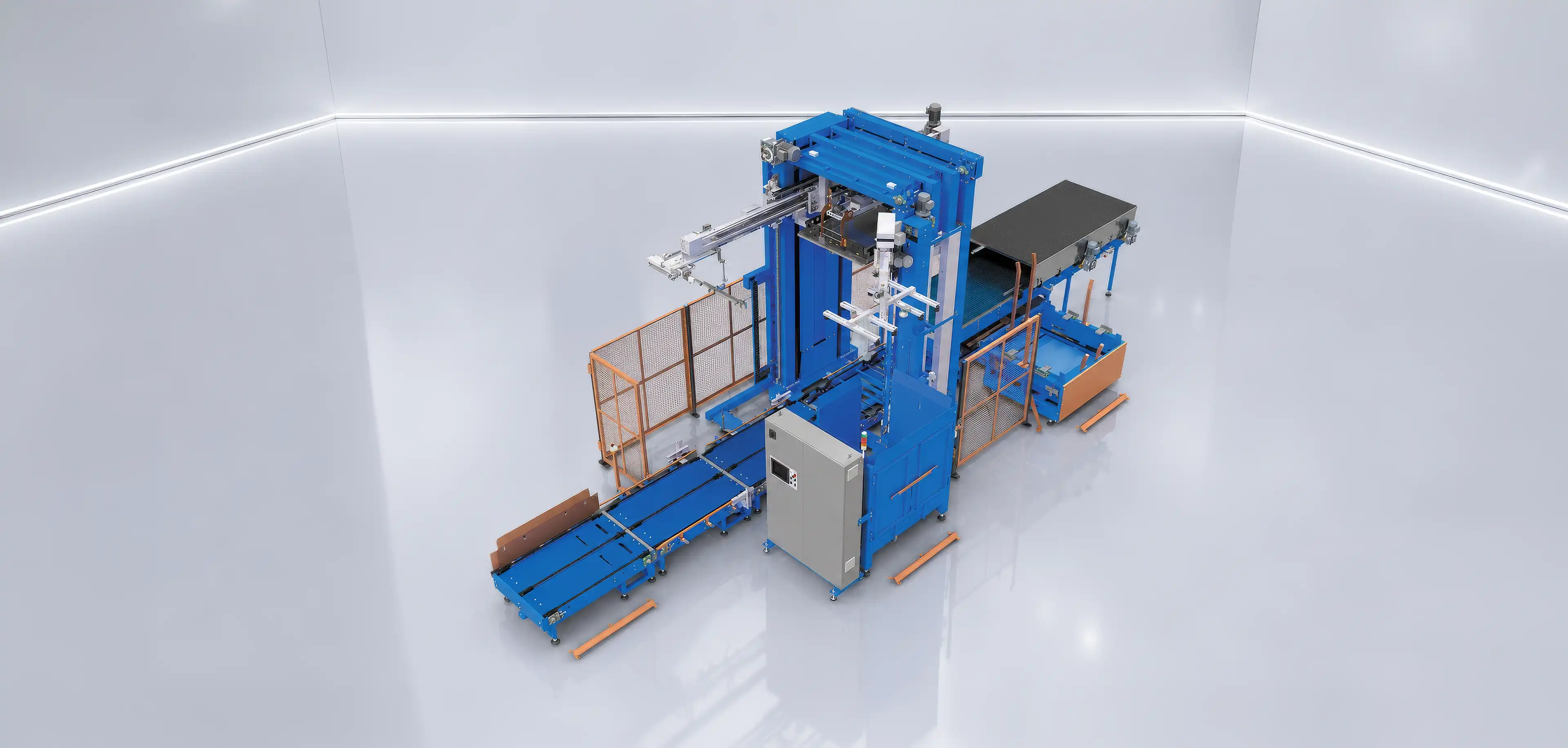 Low Level Empty Bottle Depalletizer Machine